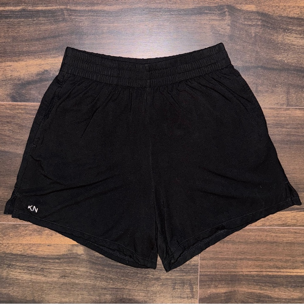 Klassy Network Black Lounge Basic Shorts